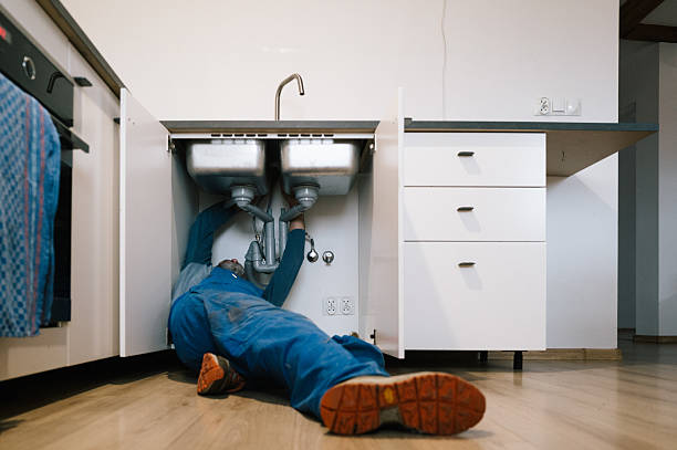 Professional Emergency Plumber technician working in West Yarmouth, MA